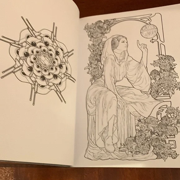 Star wars adult coloring book - Picture 7 of 7